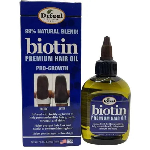 DIFEEL Natural Blend Biotin Premium Hair Oil