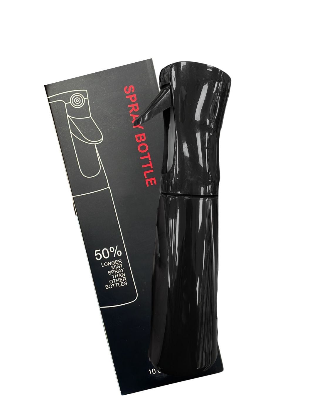 Hair Misting Spray Bottle Black 300ml