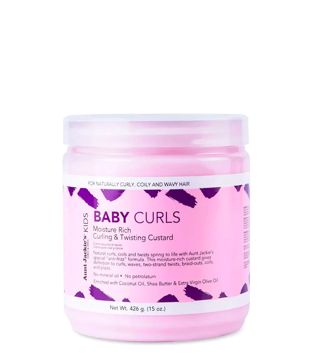 Aunt Jackie's Baby Girl Curls Curling & Twisting Custard 15oz