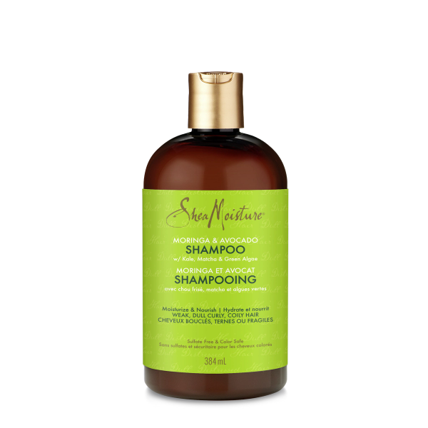 SHEA MOISTURE Moringa & Avocado Power Greens Shampoo 384ml