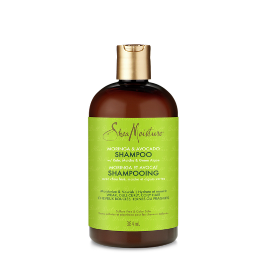 SHEA MOISTURE Moringa & Avocado Power Greens Shampoo 384ml
