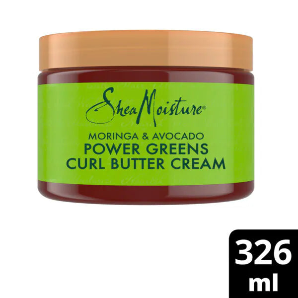 Ladies on the Run Hair and Skincare Club -SHEA MOISTURE Moringa & Avocado Power Curl Butter Cream 326ml
