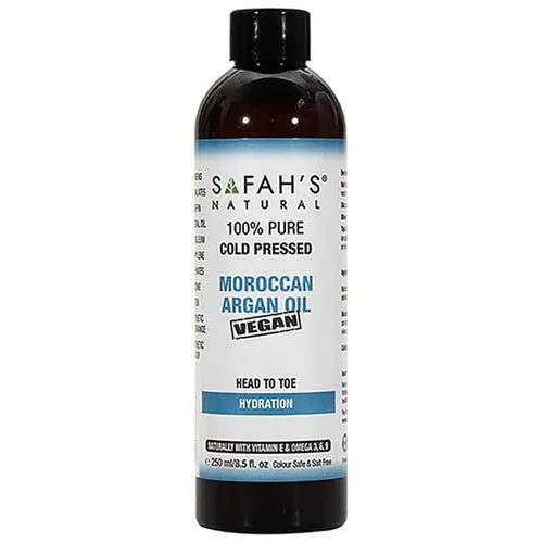 SAFAH NATURAL Cold Pressed Head To Toe Hydration Moroccan Argan Oil