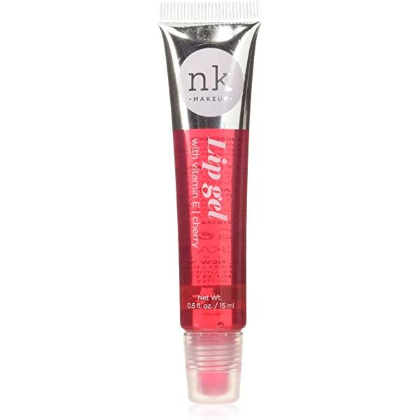 NK NICKA K NK Vitamin E Lip Gel Clear 15ml Tube Cherry - Ladies On The Run Hair & Skincare Club