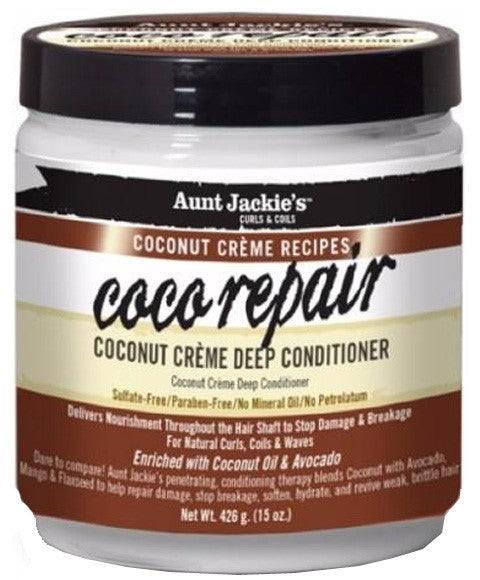 Aunt Jackie's Aunt Jackie Coco Repair Coconut Creme Deep Conditioner Hair Care - Ladies On The Run Hair & Skincare Club