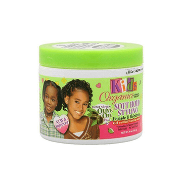 Africas Best AFRICAS BEST - KIDS ORGANICS SOFT HOLD STYLING POMADE & HAIRDRESS - 4OZ - Ladies On The Run Hair & Skincare Club