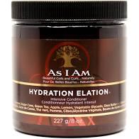 As I Am As I Am Hydration Elation Intensive Conditioner 8oz - Ladies On The Run Hair & Skincare Club
