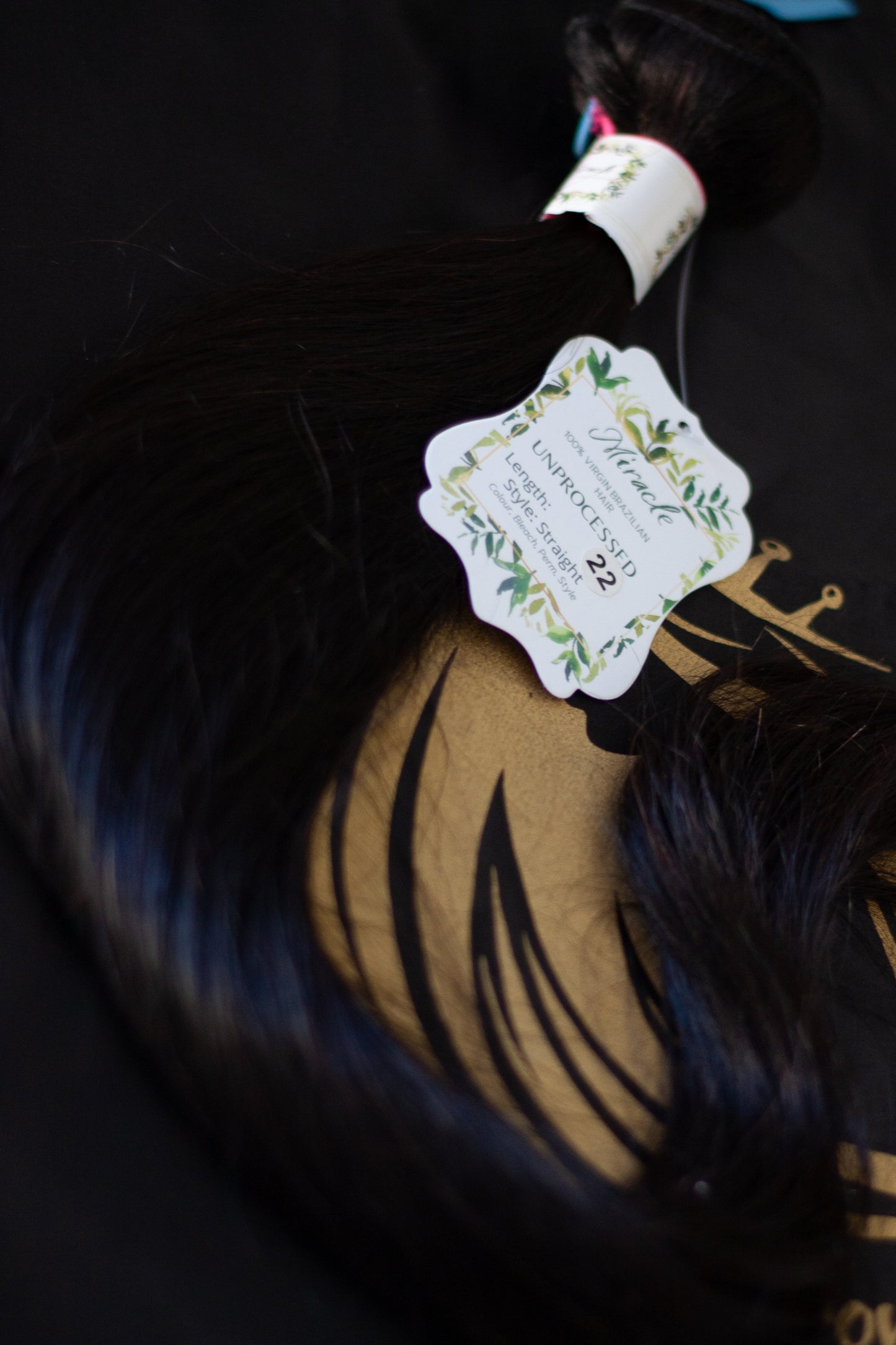 Miracle Miracle - STRAIGHT 100% Virgin Brazilian Hair Unprocessed Hair Extensions - Ladies On The Run Hair & Skincare Club