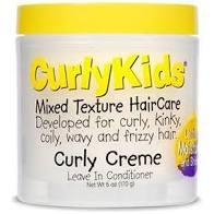 Curly Kids CURLY KIDS - CURLY CREME LEAVE-IN CONDITIONER - 6OZ - Ladies On The Run Hair & Skincare Club