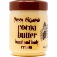 Queen Elisabeth Queen Elisabeth Cocoa Butter Hand and Body Cream 16.9 oz / 500 ml - Ladies On The Run Hair & Skincare Club
