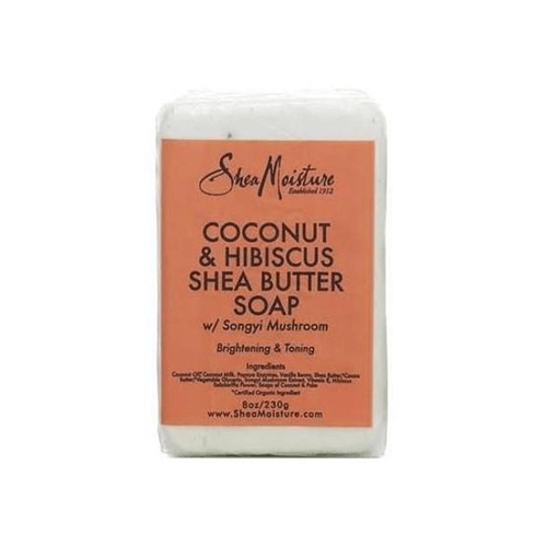 Shea Moisture SHEA MOISTURE - COCONUT & HIBISCUS SHEA BUTTER SOAP - 8OZ - Ladies On The Run Hair & Skincare Club