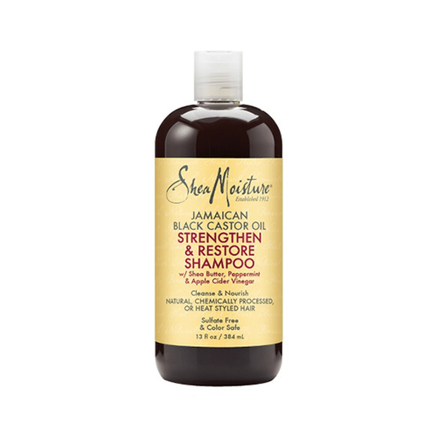 Shea Moisture SHEA MOISTURE - JAMAICAN BLACK CASTOR OIL SHAMPOO - 13OZ - Ladies On The Run Hair & Skincare Club