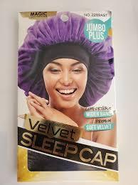 Magic Magic Velvet Sleep Cap - Colours May Vary - Ladies On The Run Hair & Skincare Club