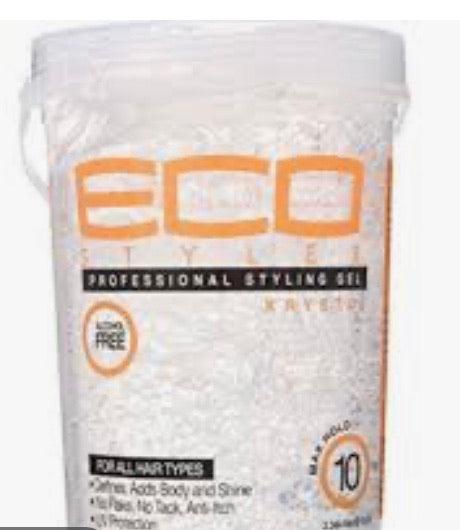 Eco ECO STYLE - STYLING GEL - 8oz Krystal - Ladies On The Run Hair & Skincare Club