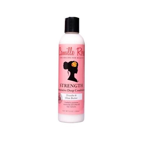 Camille Rose CAMILLE ROSE UCCUBA & GHEE BUTTER STRENGTH RESTORATIVE DEEP CONDITIONER 8oz - Ladies On The Run Hair & Skincare Club