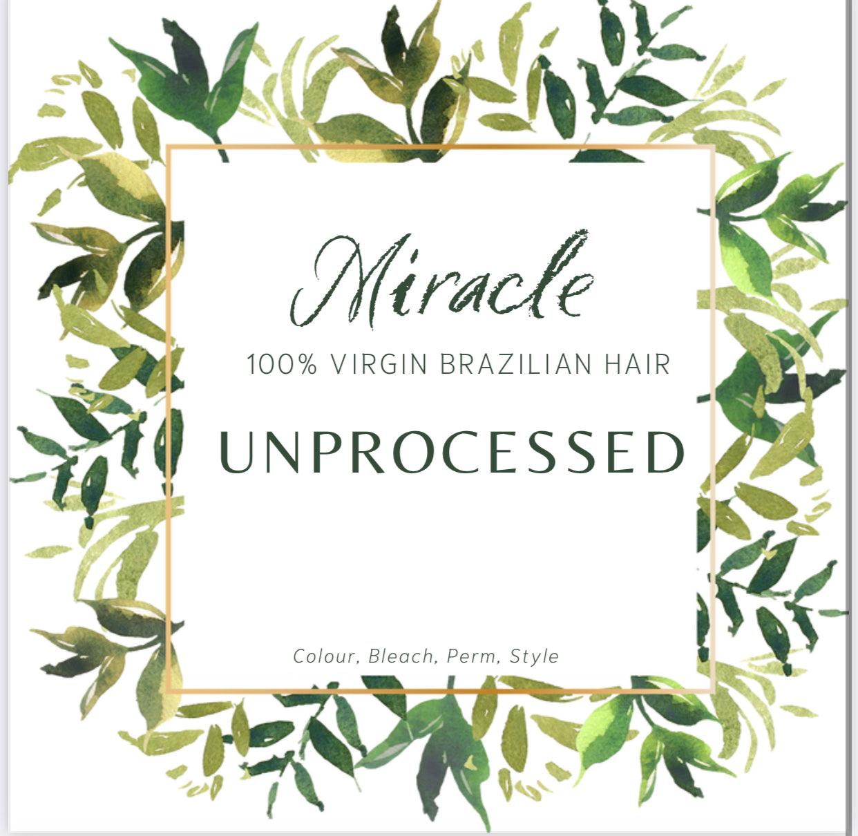 Miracle Miracle - BODY WAVE 100% Virgin Brazilian Hair Unprocessed Hair Extensions - Ladies On The Run Hair & Skincare Club