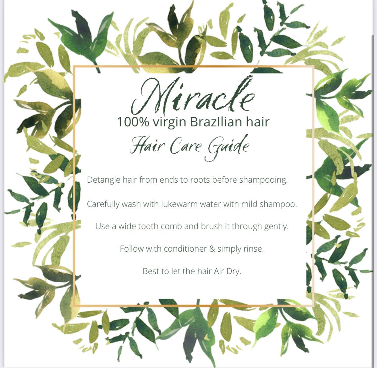 Miracle Miracle - BODY WAVE 100% Virgin Brazilian Hair Unprocessed Hair Extensions - Ladies On The Run Hair & Skincare Club