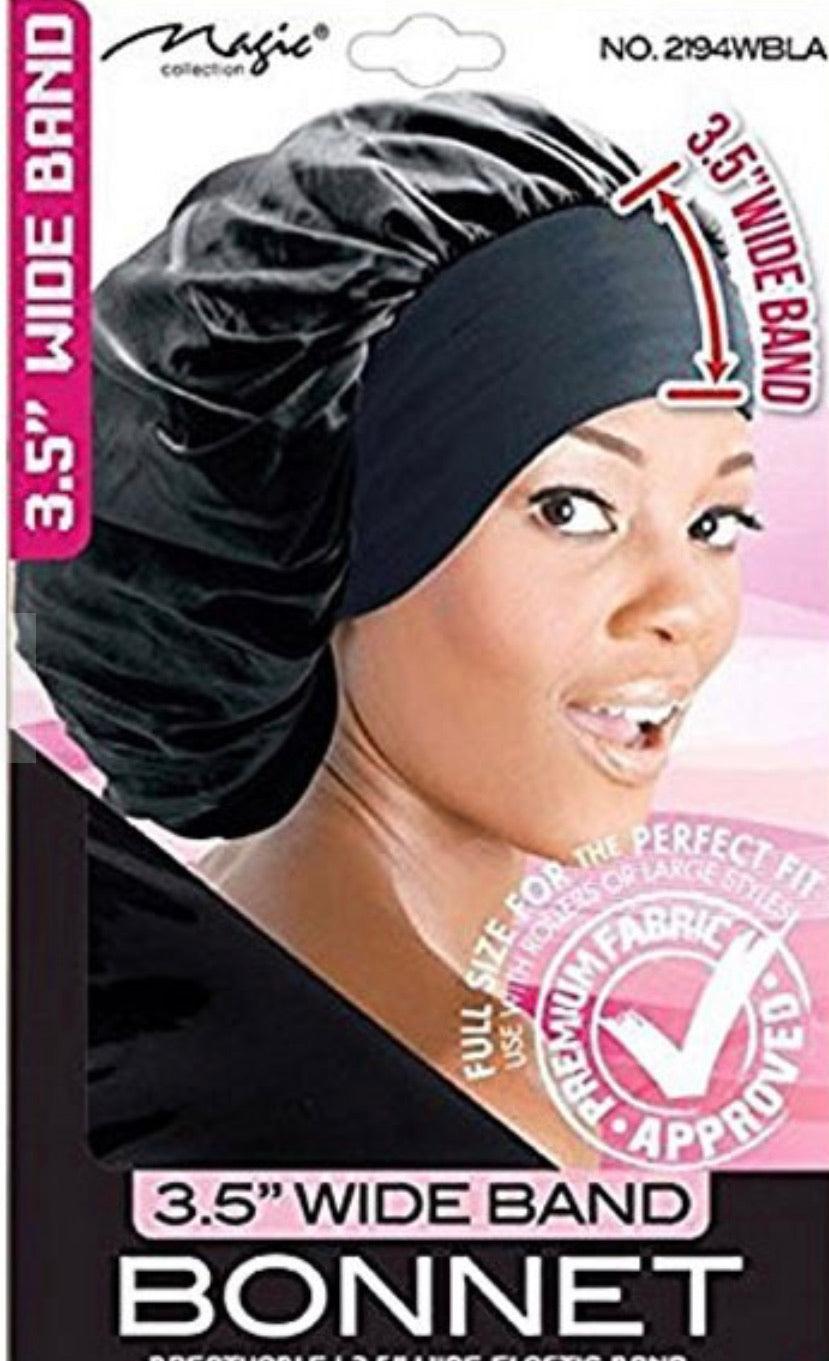 Magic MAGIC COLLECTION 3.5 WIDE BAND BONNET - Ladies On The Run Hair & Skincare Club