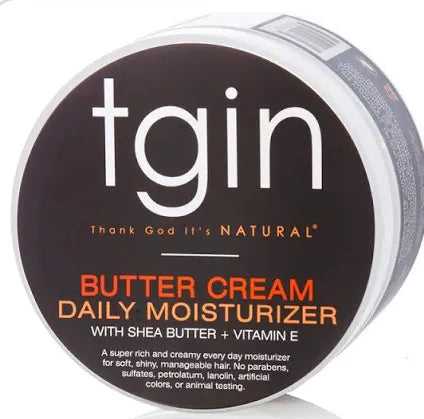 TGIN TGIN Shea Butter Cream Daily Moisturizer 12oz - Ladies On The Run Hair & Skincare Club