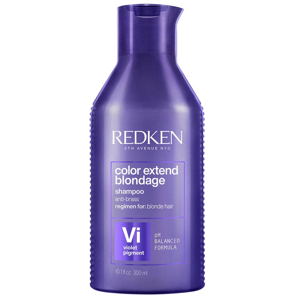 REDKEN Purple Shampoo, For Blonde Hair, Vi Violet Pigment, Color Extend Blondage, 300 ml
