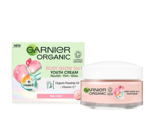 Organic Rosy Glow 3 In 1 Youth Cream