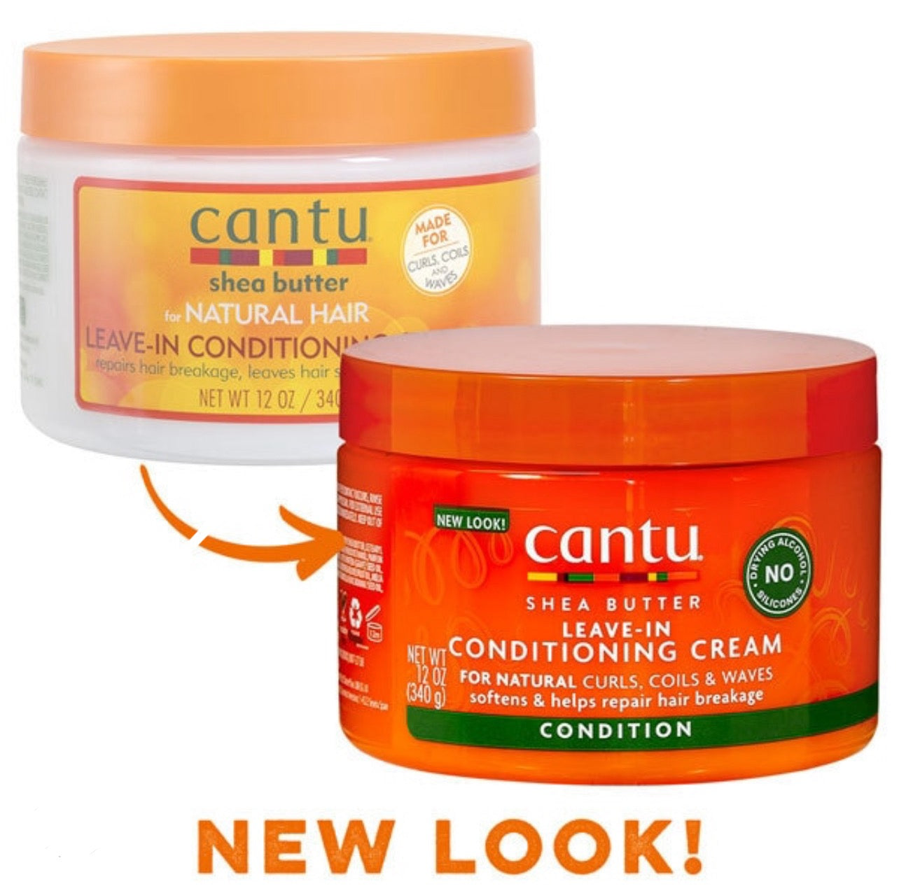 CANTU - LEAVE-IN CONDITIONING CREAM - 12OZ