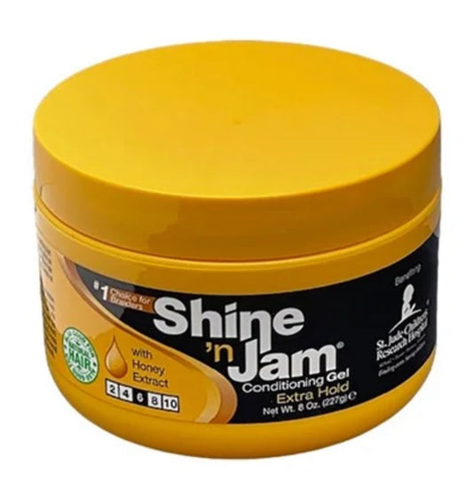 Ampro Shine 'N Jam Conditioning Gel Extra Hold 4Oz