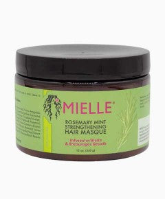 Ladies On The Run Hair & Skincare Club MIELLE ORGANICS Rosemary Mint Strengthening Hair Masque Shampoo - Ladies On The Run Hair & Skincare Club