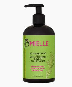 Ladies On The Run Hair & Skincare Club - MIELLE Rosemary Mint Blend Strengthening Leave In Conditioner - Ladies On The Run Hair & Skincare Club