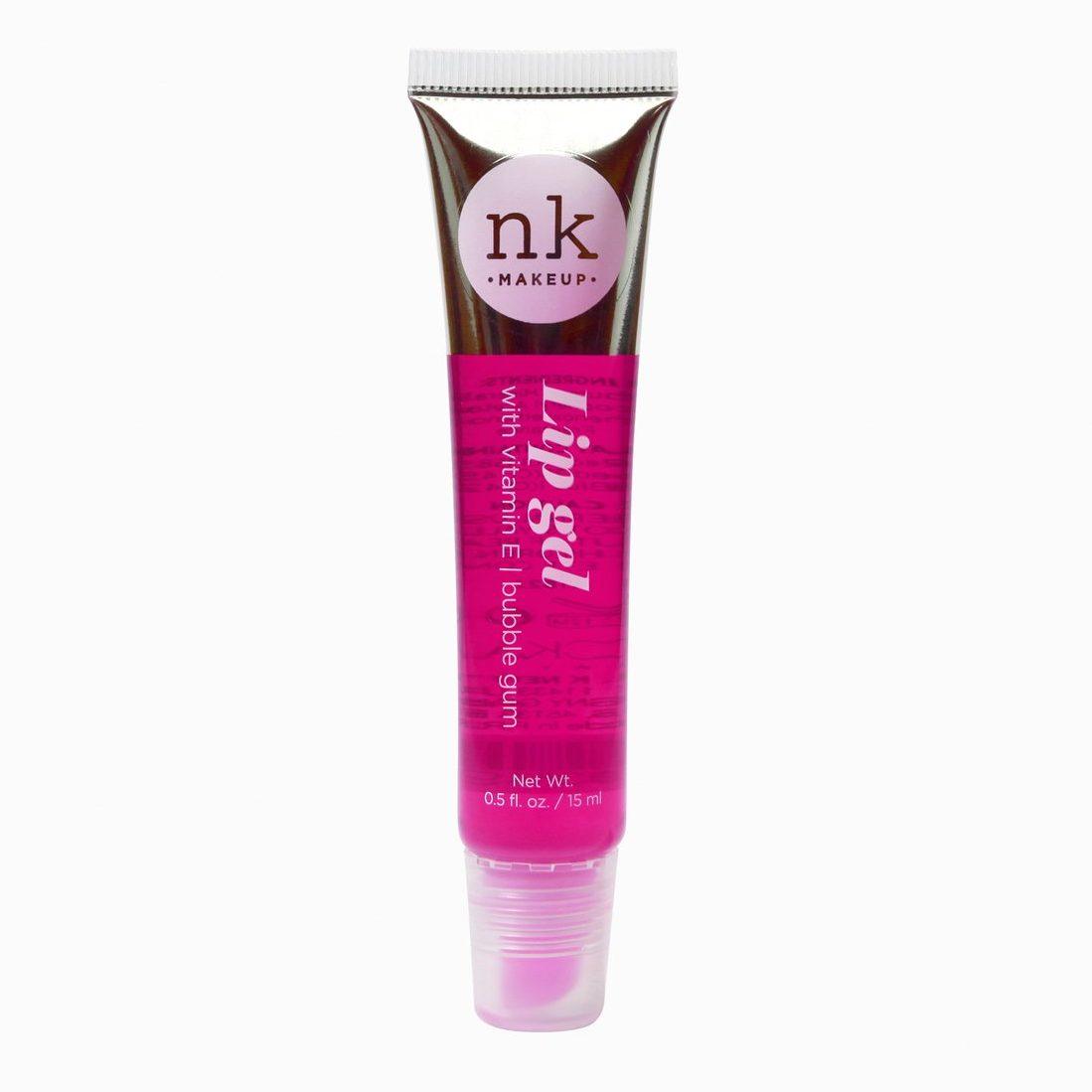 NK NICKA K NK Vitamin E Lip Gel Clear 15ml Tube Bubble gum - Ladies On The Run Hair & Skincare Club