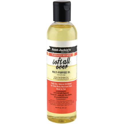 Aunt Jackie's AUNT JACKIE'S SOFT ALL OVER MULTI-PURPOSE OIL - Ladies On The Run Hair & Skincare Club