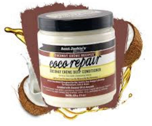 Aunt Jackie's Aunt Jackie Coco Repair Coconut Creme Deep Conditioner Hair Care - Ladies On The Run Hair & Skincare Club