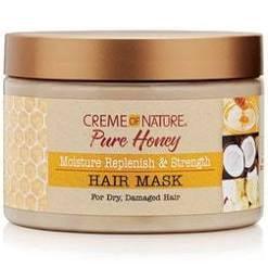 Creme Of Nature Creme of Nature Pure Honey Replenish Strengthen Hair Mask 11.5oz - Ladies On The Run Hair & Skincare Club