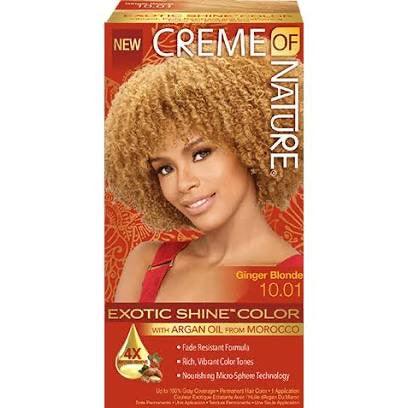 Creme Of Nature Creme Of Nature - Exotic Shine Colour Ginger Blonde 10.01 - Ladies On The Run Hair & Skincare Club