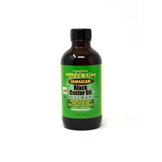 Jamaican Mango & Lime JAMAICAN MANGO AND LIME with ROSEMARY- BLACK CASTOR OIL - 4OZ - Ladies On The Run Hair & Skincare Club