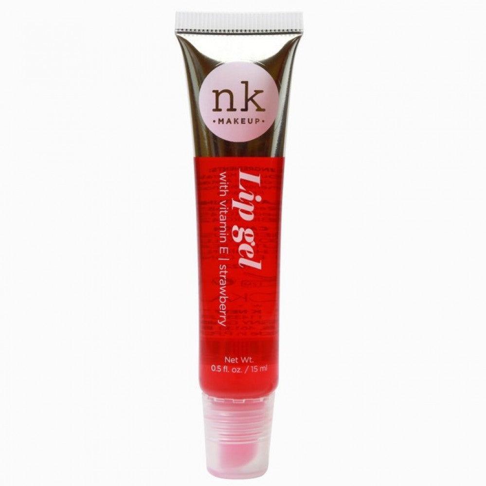 NK NICKA K NK Vitamin E Lip Gel Clear 15ml Tube Strawberry - Ladies On The Run Hair & Skincare Club